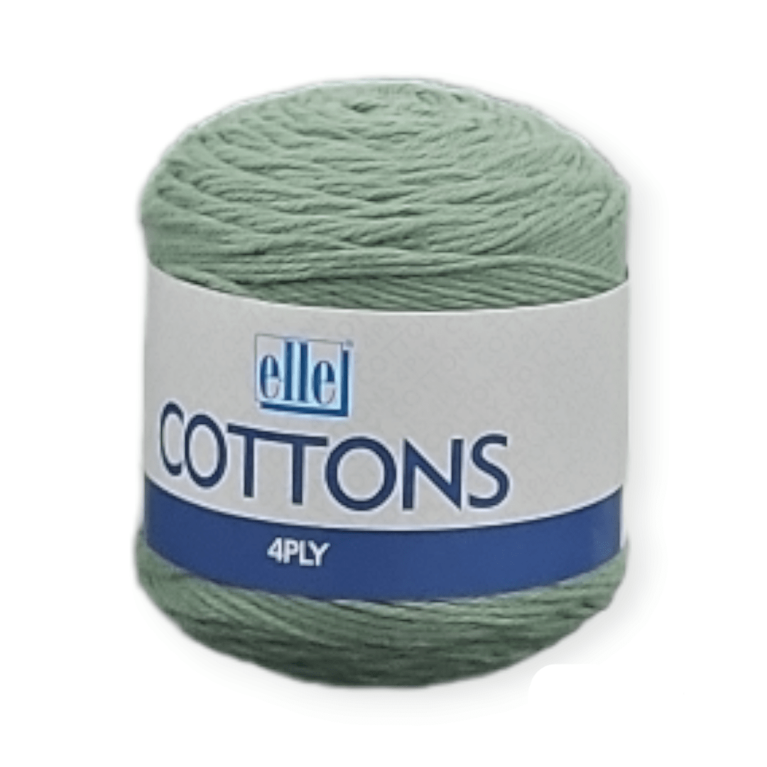 ELLE Habby Elle Cotton 4Ply Moss 074 50G (7297801093209)