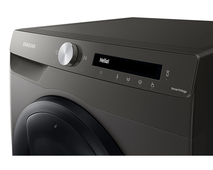 Samsung Samsung 9kg Front Loader Washing Machine Inox Silver WW90T554DAN (7137308967001)