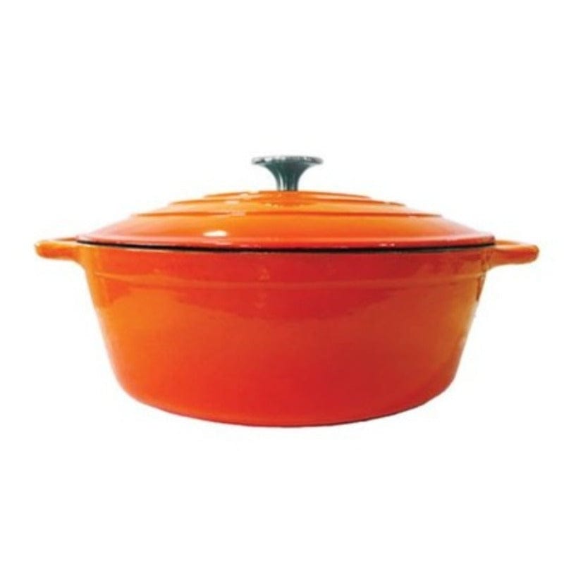 CHEF POTS Chef Oval Casserole 4 Litre Orange 160/060 (6572662816857)