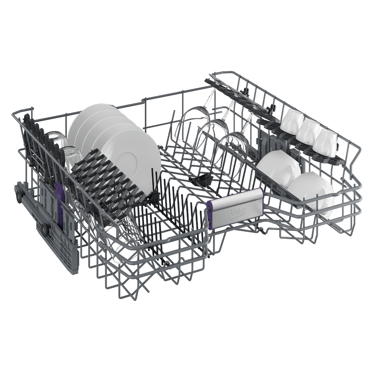 Beko Beko 15pl AquaIntense Dishwasher Inox BDW101 (7045840240729)
