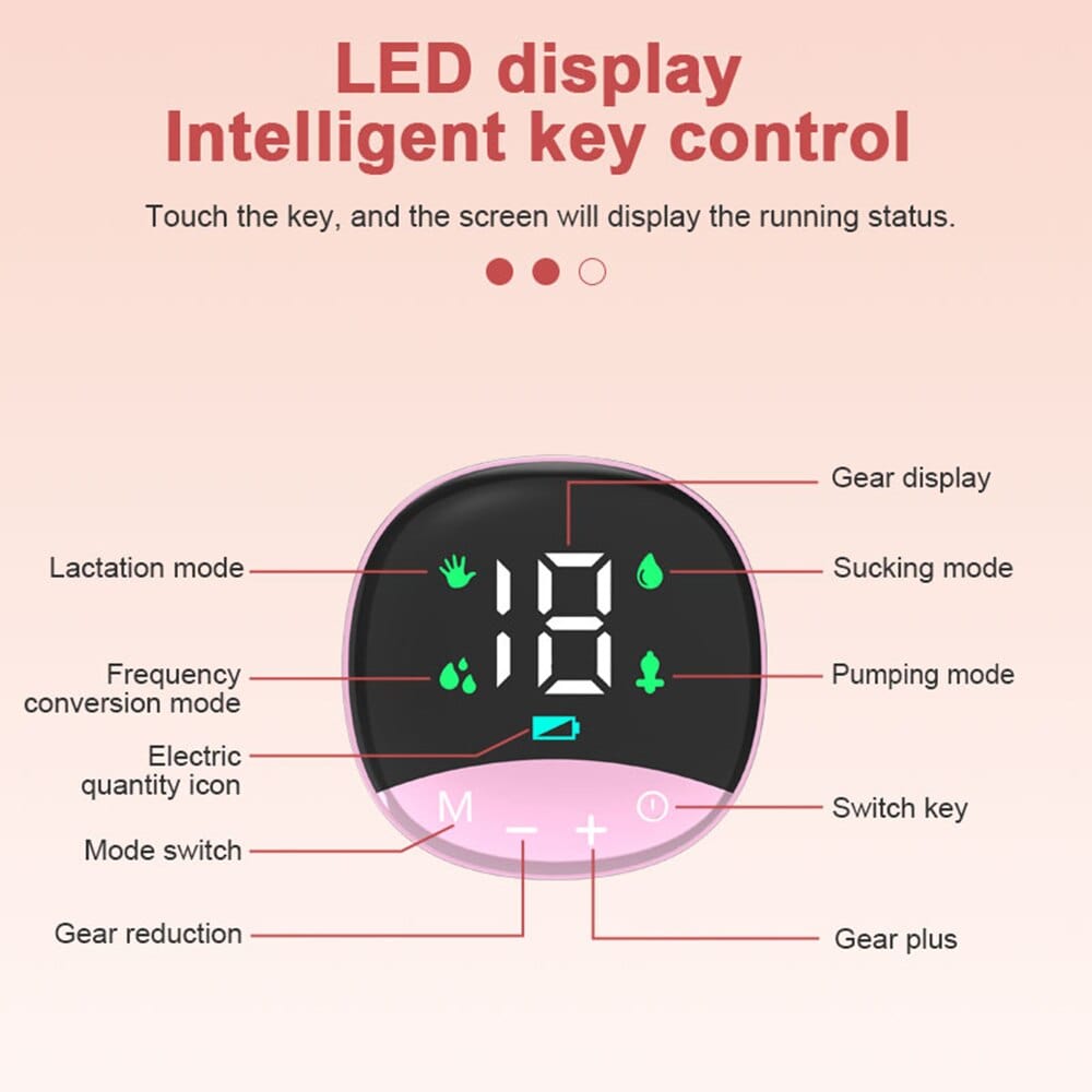 MHC World Baby Pump Electric Breast Pump MY-374 (7312843309145)