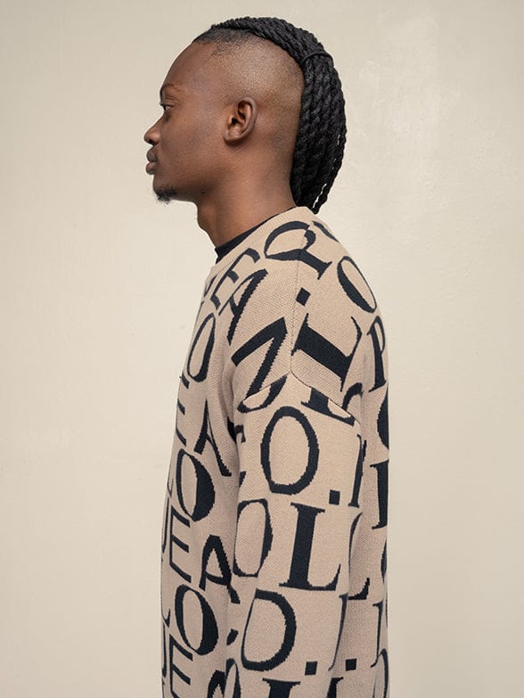 Polo Sweater Polo Mens PJC Long Sleeve Bold Logo Knitwear (7660475875417)