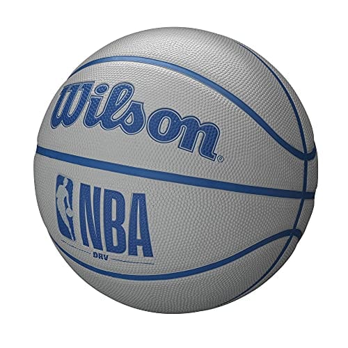 Wilson NBA Wilson NBA DRV Series Basketball Size 7 Grey/Blue WTB9302XB07 (7288240635993)
