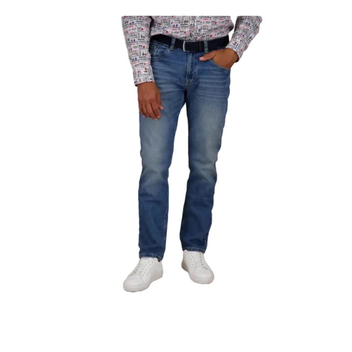 A Fish Named Fred Men's Jeans Marlin-Blue 99.2004