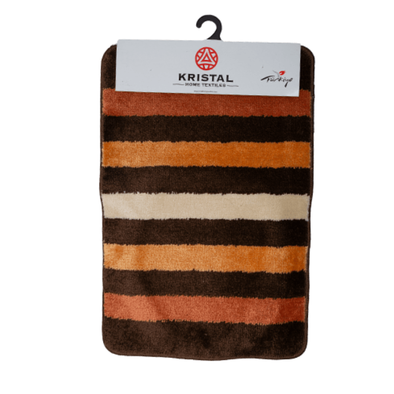 Kristal Bedroom & Bathroom Kristal 3 Piece Bathroom Mat Avangard Set (7003494121561)