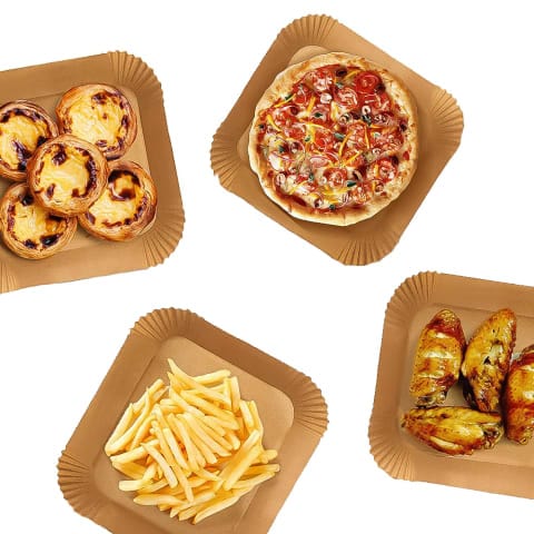 Creative Cooking AIR FRYER Creative Cooking Disposable 20cm Square Airfryer Liners, 50pc CC-199 (7462420906073)