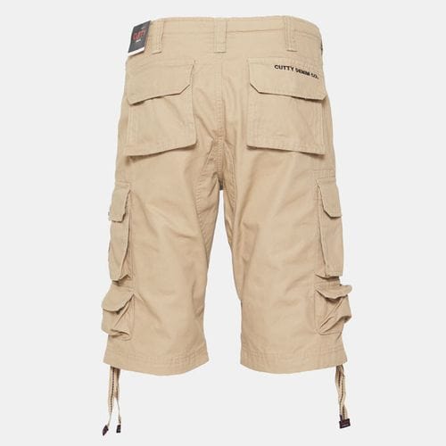 Cutty shorts Cutty Cotton Cargo Shorts Stone (7809439760473)