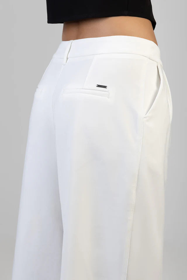 Sissy Boy Ladies Alice Wide Leg Trouser- Off White P33230/FB3932