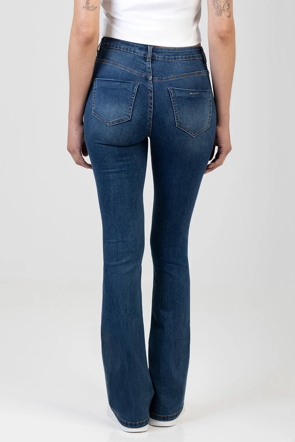 Sissy Boy Mid Waist Leah Bootleg Jeans Med Vintage P31660/IMP
