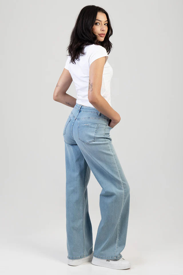 Sissy Boy Ladies Samantha High Waist Jean-Light Vintage P32738
