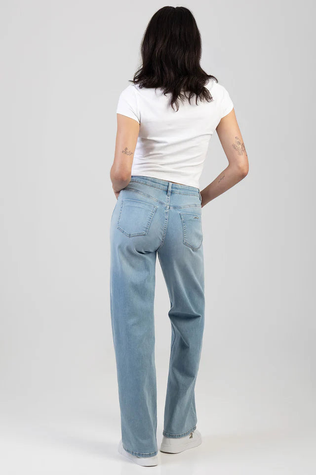 Sissy Boy Ladies Samantha High Waist Jean-Light Vintage P32738