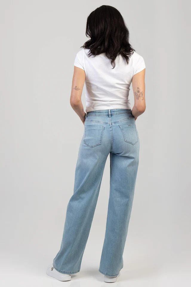 Sissy Boy Ladies Samantha High Waist Jean-Light Vintage P32738