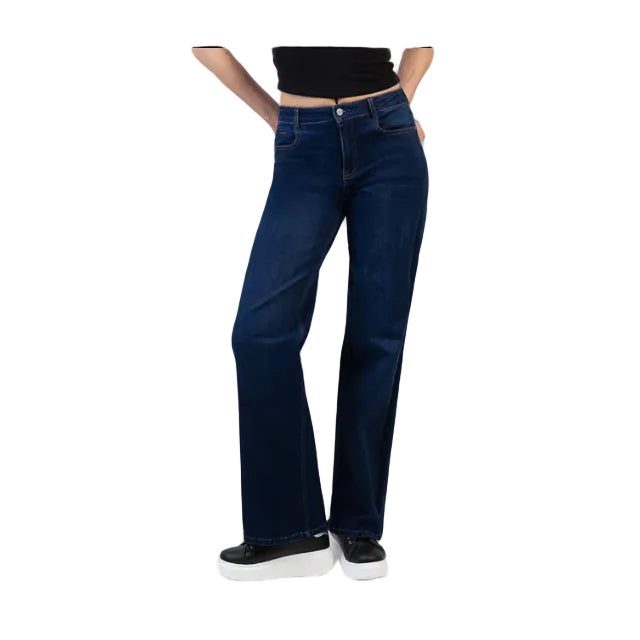 Sissy Boy Ladies Sophia High Waist Wide Leg-Dark Vintage P32892