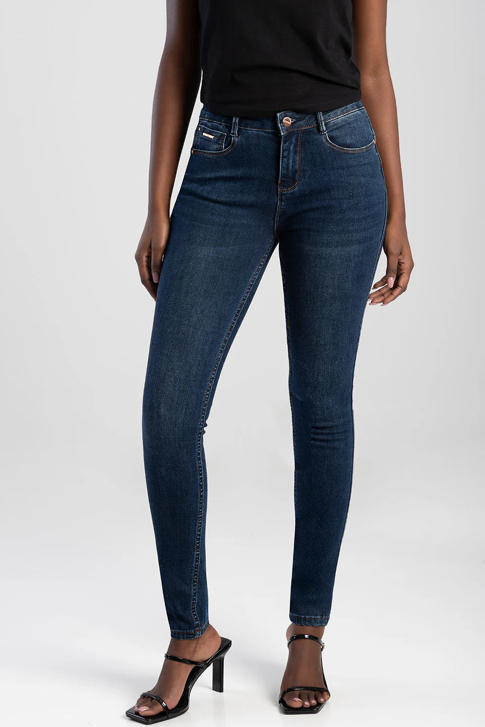 Sissy Boy Logan Skinny Jeans Dark Vintage P26080/IMP
