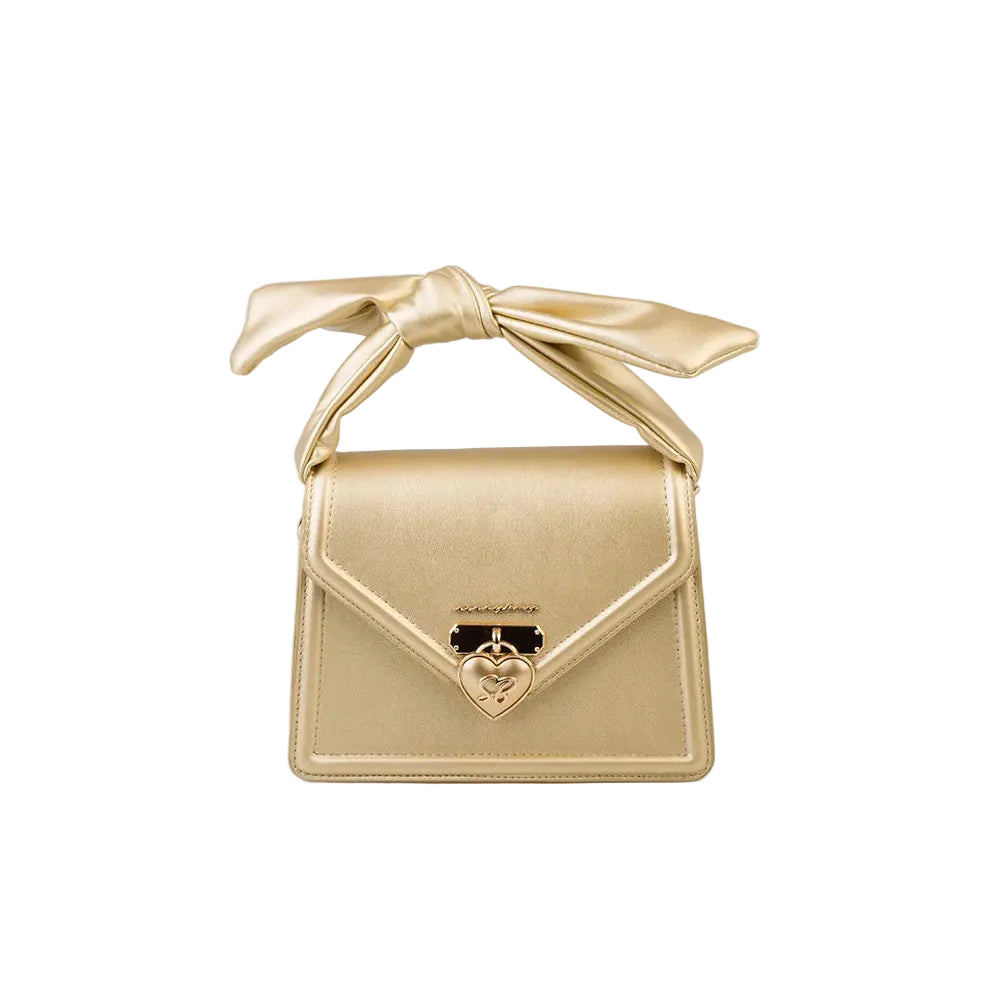 Sissy Boy Annie Metallic Mini Bag-Bronze BG883.