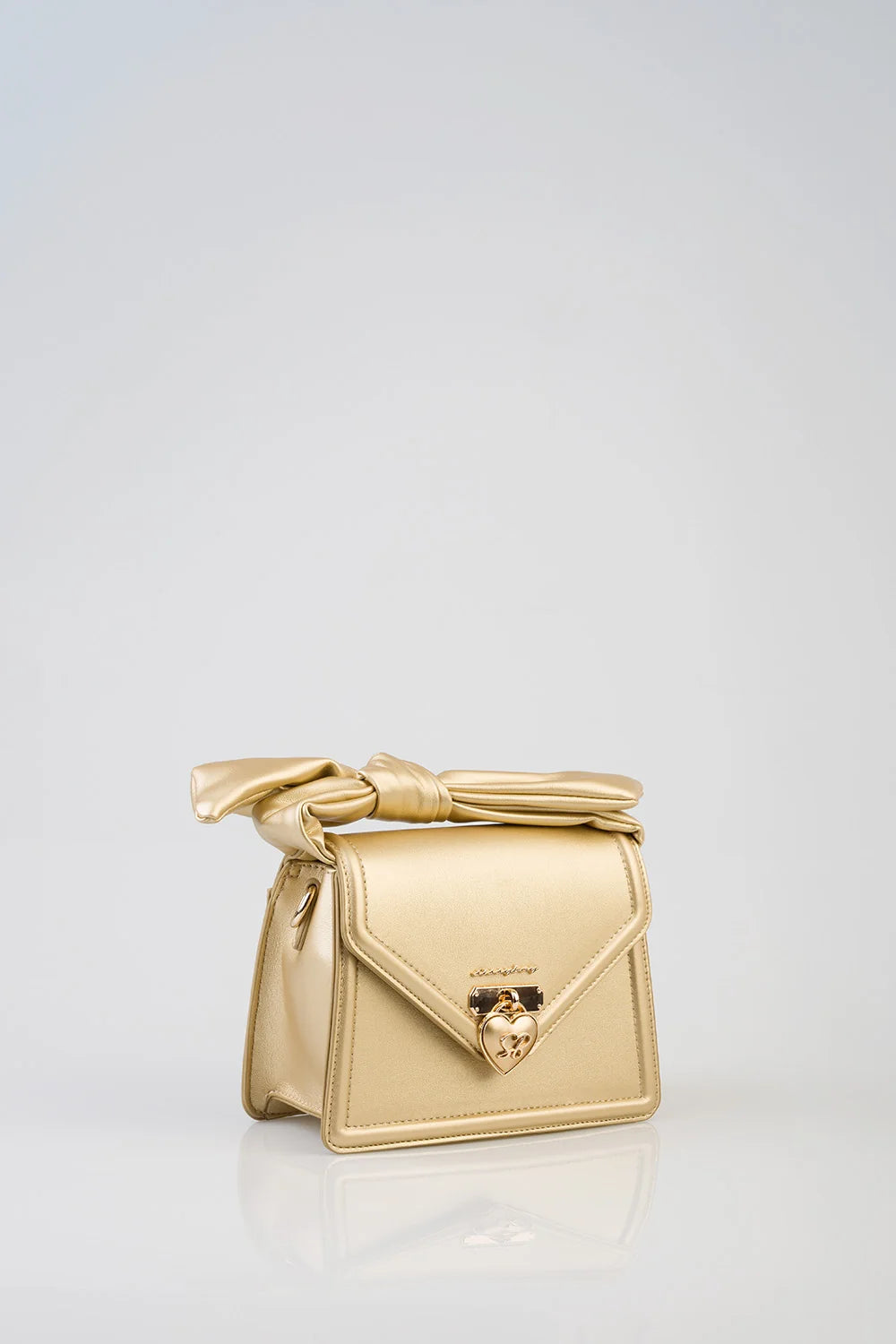 Sissy Boy Annie Metallic Mini Bag-Bronze BG883.