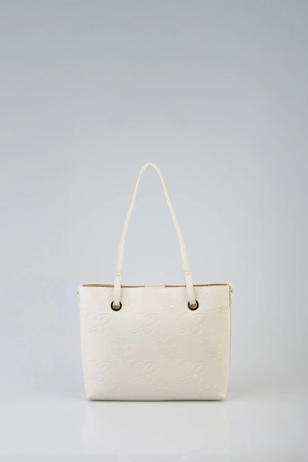 Sissy Boy Hayley Tote Bag-Cream BG765.