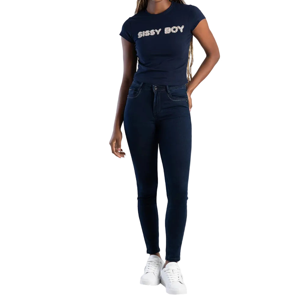 Sissy Boy Lia Skinny Blue Black  P31801