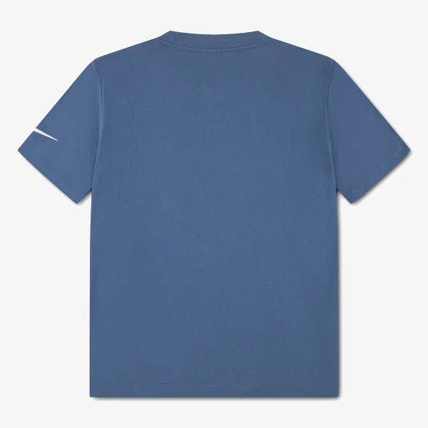Nike Boys Pop Mesh Graphic T-Shirt-Blue 0074967