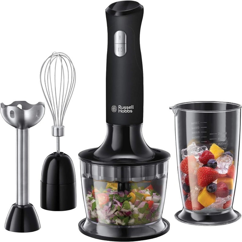 Russell Hobbs Hand Blender Russell Hobbs 3-in-1 Hand Blender Matte Black 24702SA (7419383349337)