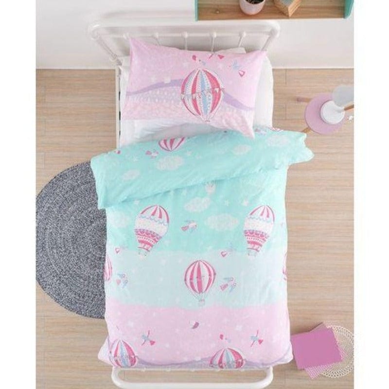 Linen House Duvet Cover Single Linen House Multi Balloon Ride Duvet Cover Set (4673170014297)