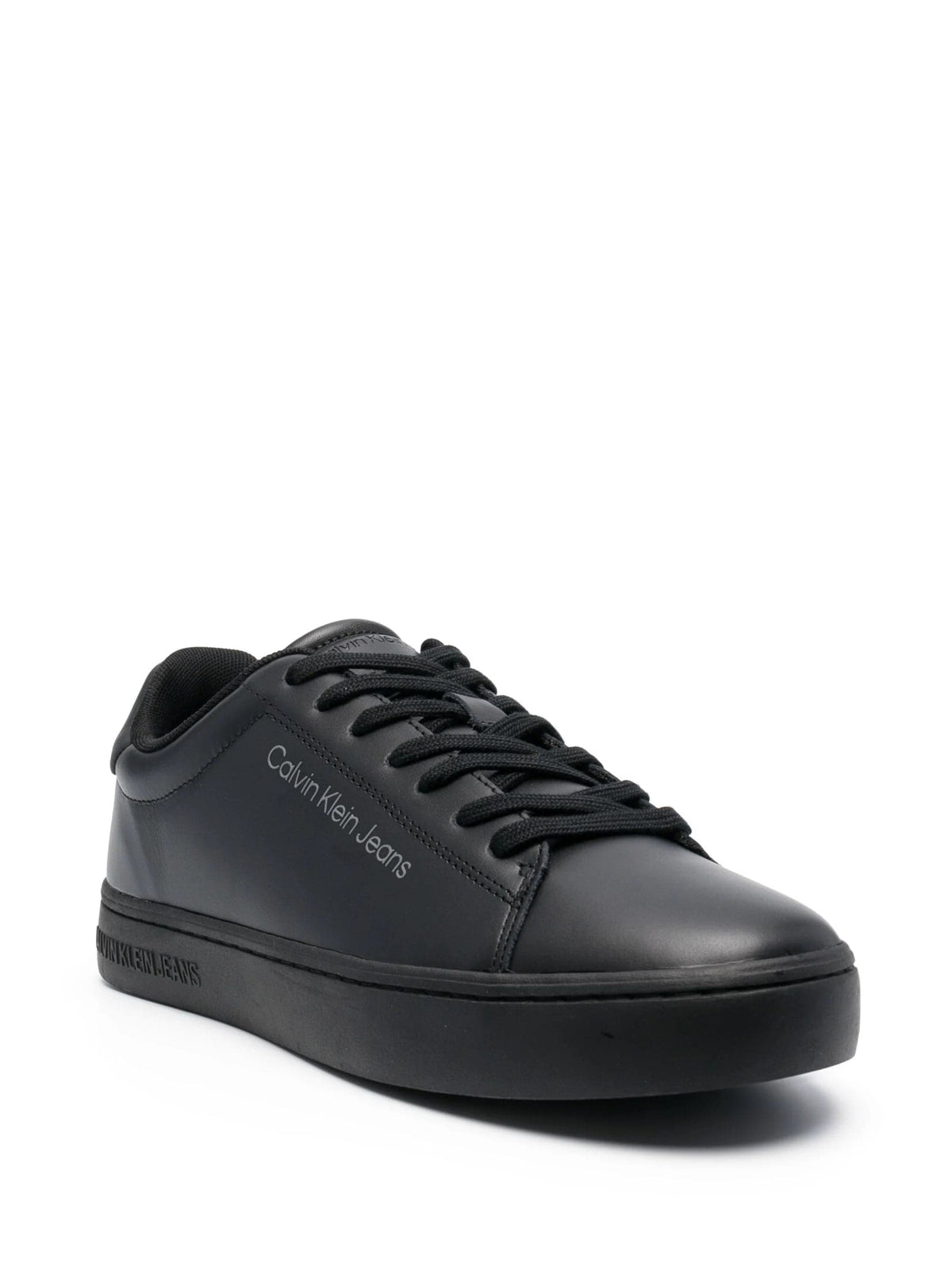 Calvin Klein Mens Sneakers Calvin Klein Ck Classic Cup Sole Lace Up Black (7750475612249)