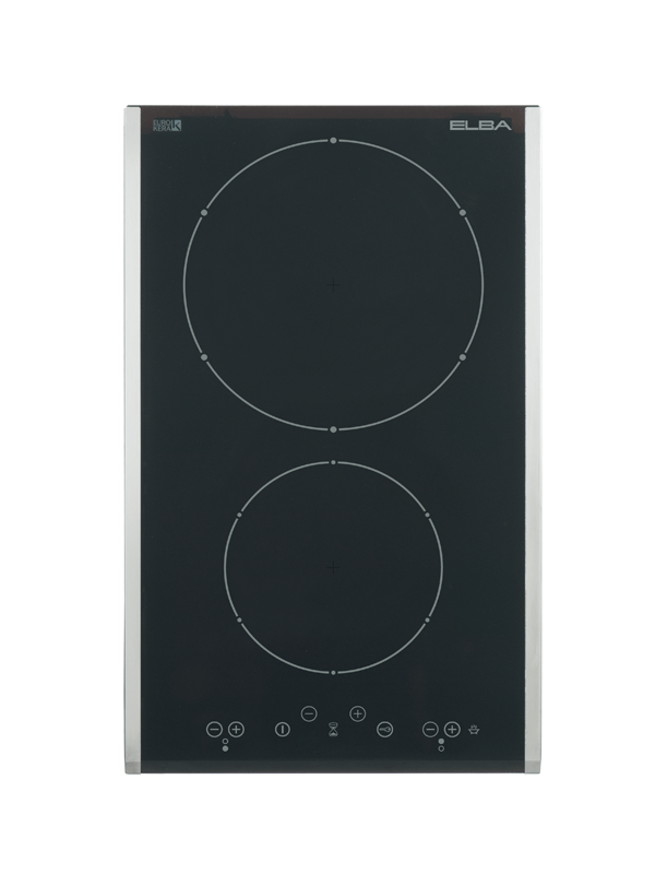 Elba appliances ELBA Domino 2/E31-050BK Elect.Hob Glass (2061813317721)