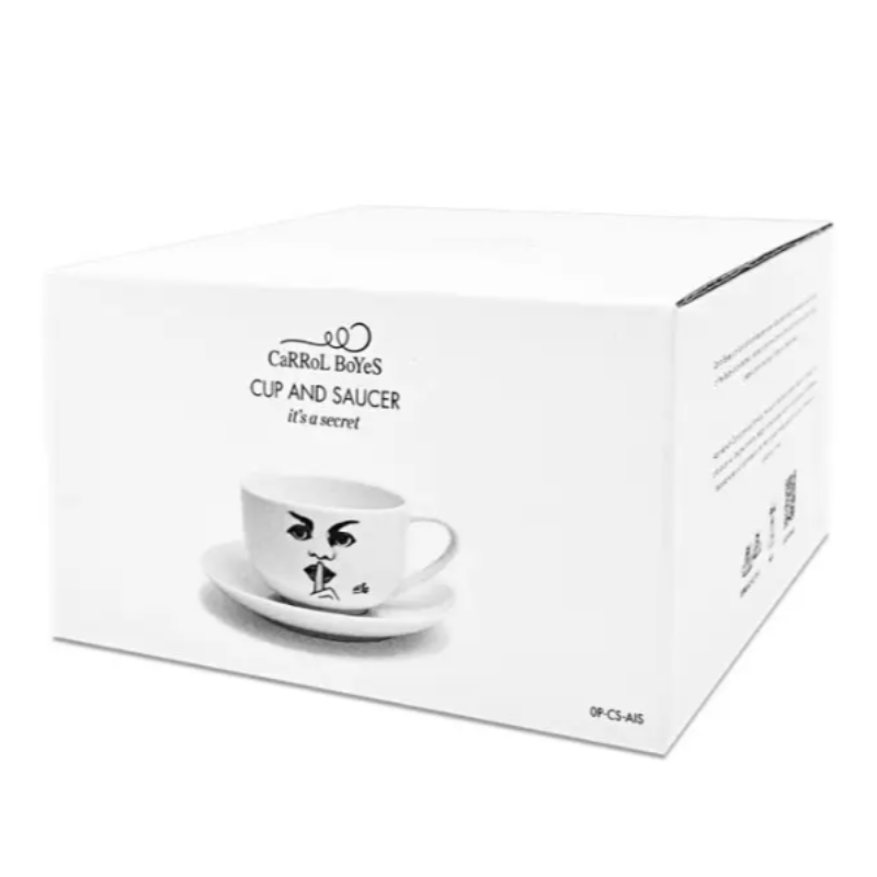 Carrol Boyes Cup & Saucer Carrol Boyes Cup And Saucer It's A Secret 0P-CS-IAS (6542640349273)