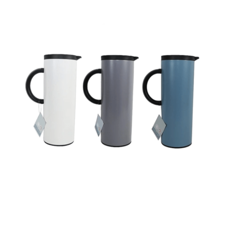 Excellent Houseware Vacuum Jug Vaccum Jug Flask 1 Litre Assorted Colour 21130 (7073642086489)
