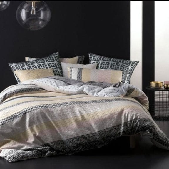 Linen House Duvet Cover Double Linen House Black Valmont Duvet Cover Set