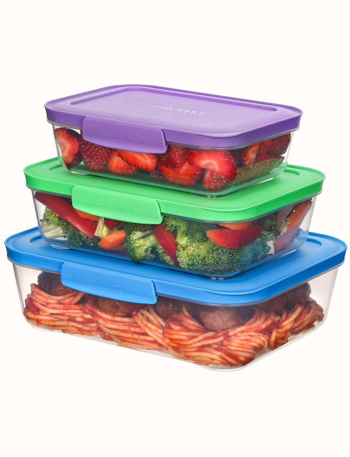 Sistema LUNCH BOX Sistema Nest It 3 Pack 59153 (7303188775001)