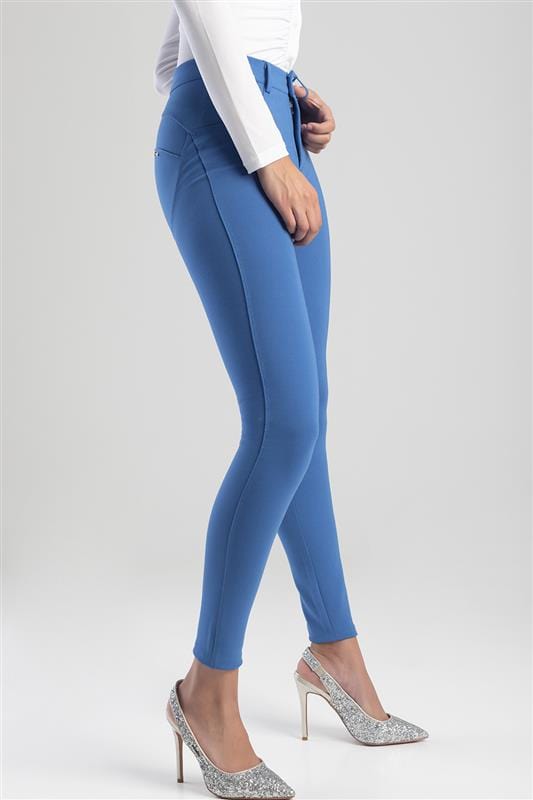 Sissy Boy LADIES JEGGING Sissy Boy Joey Axel Sculpt In Ponti Knit Cobalt (7067699904601)