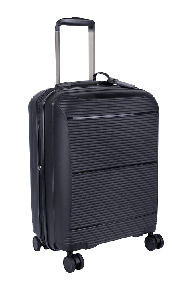 CELLINI Luggage & Bags Cellini Qwest 4 Wheel Carry On Trolley Black (7497362079833)