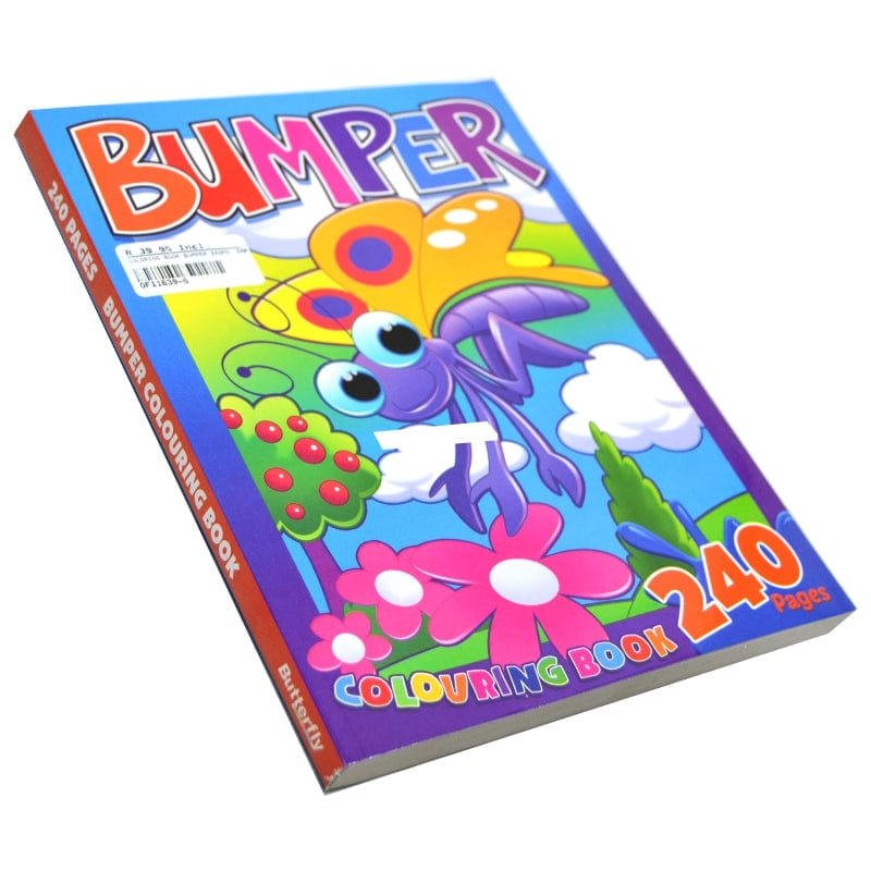 Butterfly Butterfly Bumper Colouring Book 240 Pages (7409326358617)