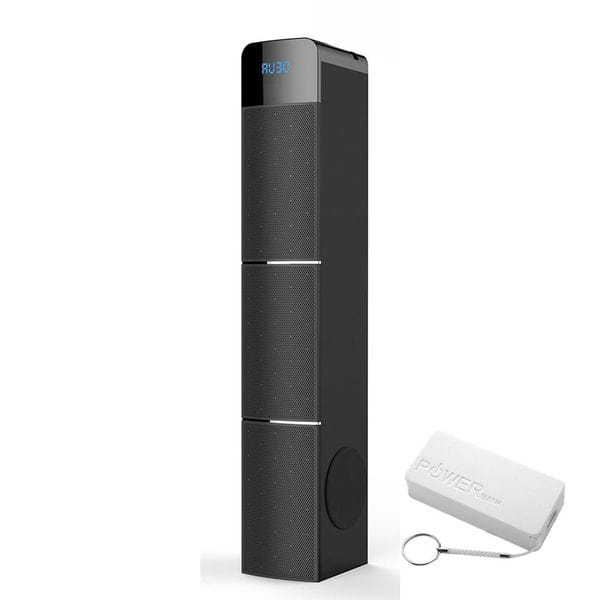 MHC World JVC TS-N100 Bluetooth Single Tower Speaker Bundle (2111699353689)