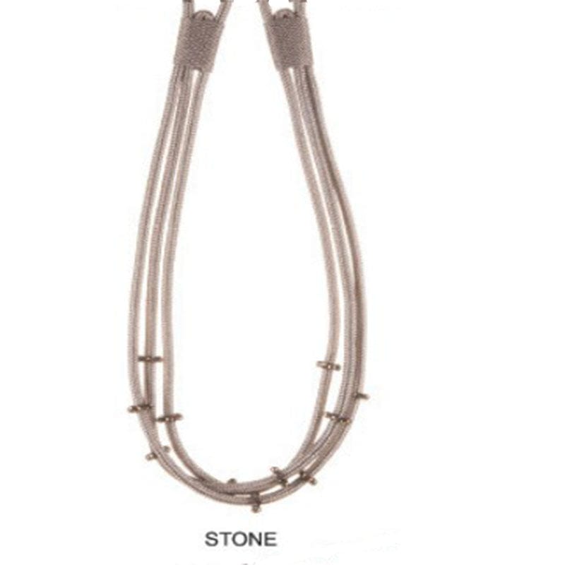 RIVER FABRICS tieback Tiebacks Meuse Stone Meus11071 River Fabrics Tieback Meuse (7284083130457)