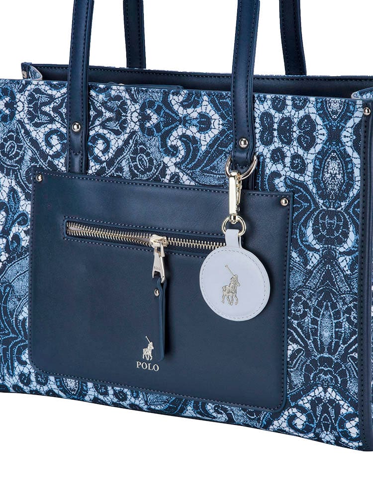 Polo Ladies Handbags Polo Bedford Tote Navy POS454106 (7229954818137)