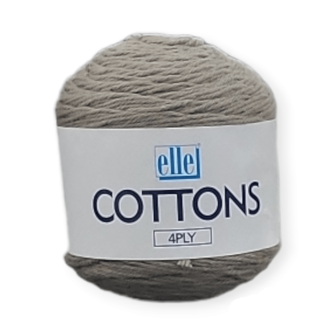ELLE Habby Elle Cotton 4 Ply Black 017 50G (7297740013657)