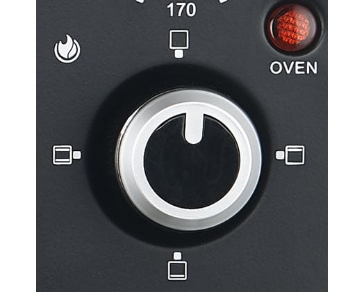 Mellerware MINI OVEN Mellerware Mini Oven With Solid Hot Plates Steel Black 30L 3250W Horizon 27330A (7779149709401)