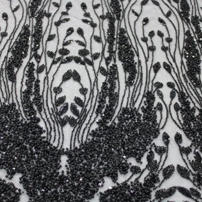 LACE Dress Fabrics Bridal Lace Black 23Mach459 130cm