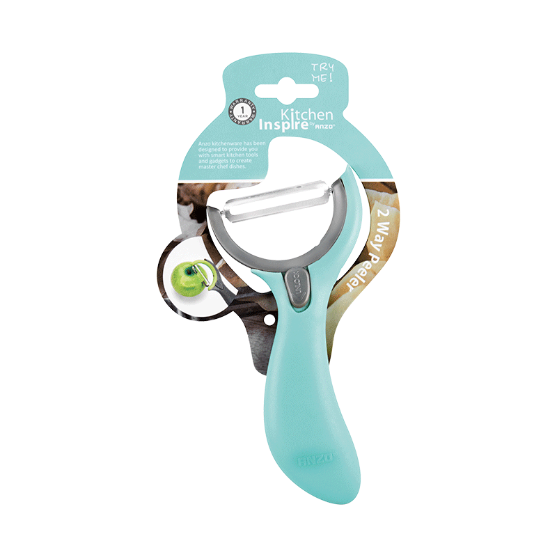Kitchen Inspire CUTLERY Kitchen Inspire 2 Way Peeler 501109 (7311465447513)
