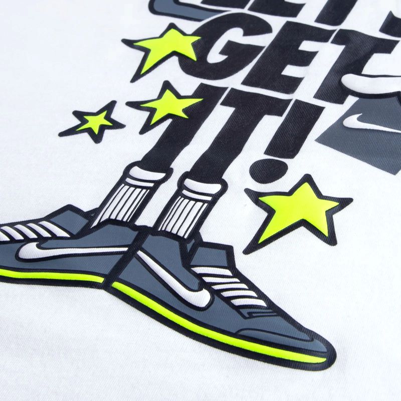 Nike Boys RWB Lets Get it Capmando Tee-White 0074938