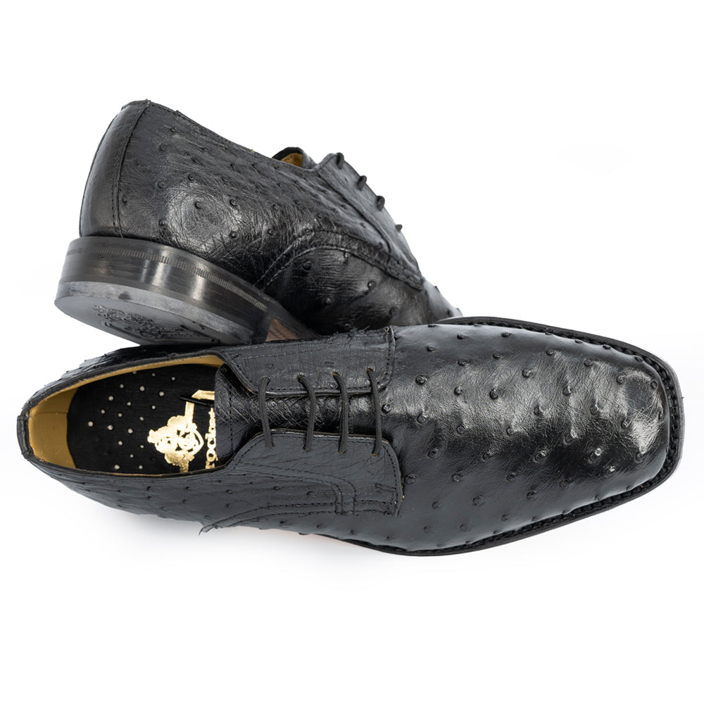 Crockett & Jones Men's Formal Shoes Adam Ostrich Black Ostrich  62.C15880B