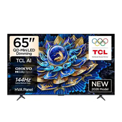 TCL 65-INCH P8L PREMIUM QD-MINI LED GOOGLE TV 144HZ