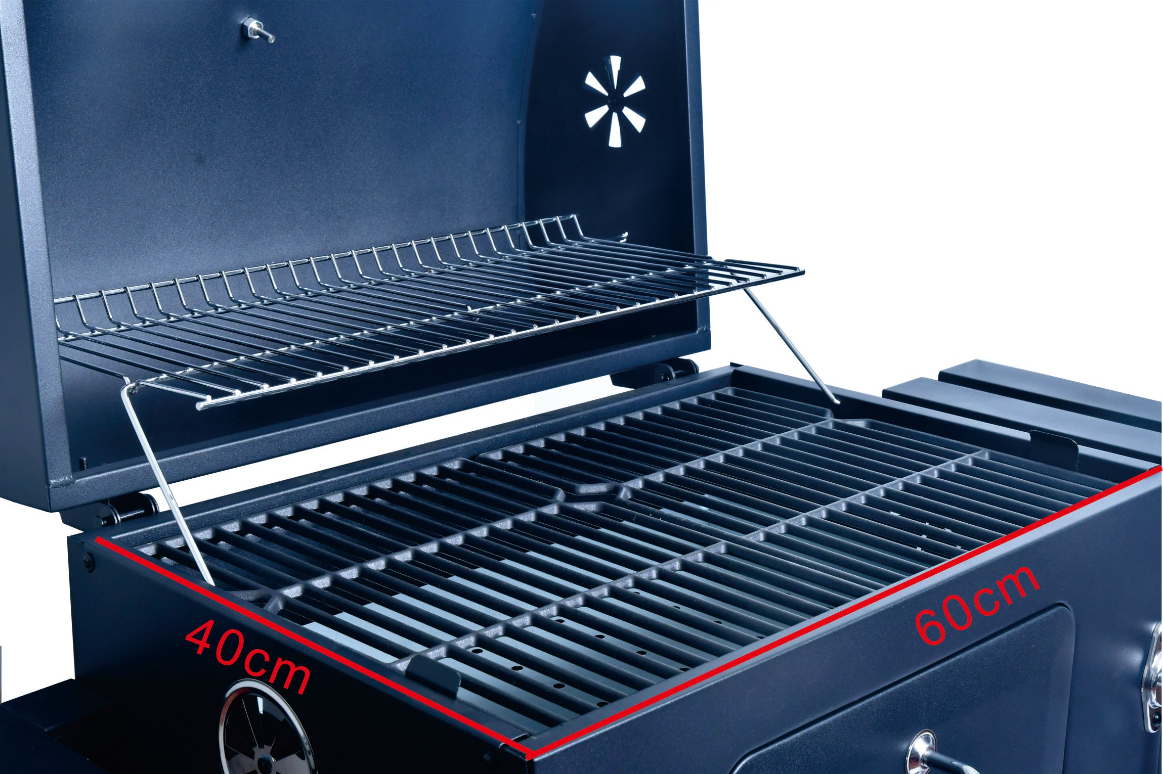 Afritrail Deluxe Adjustable Charcoal braai AB-DCB