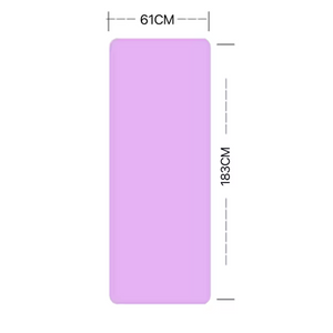 Eco-Friendly Non-Slip Yoga Mat 61x183cm 5mm