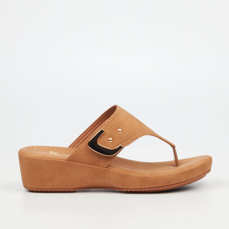 Butterfly Feet Alba 1 Faux Nubuck Shoes – Tan (8024881987673)