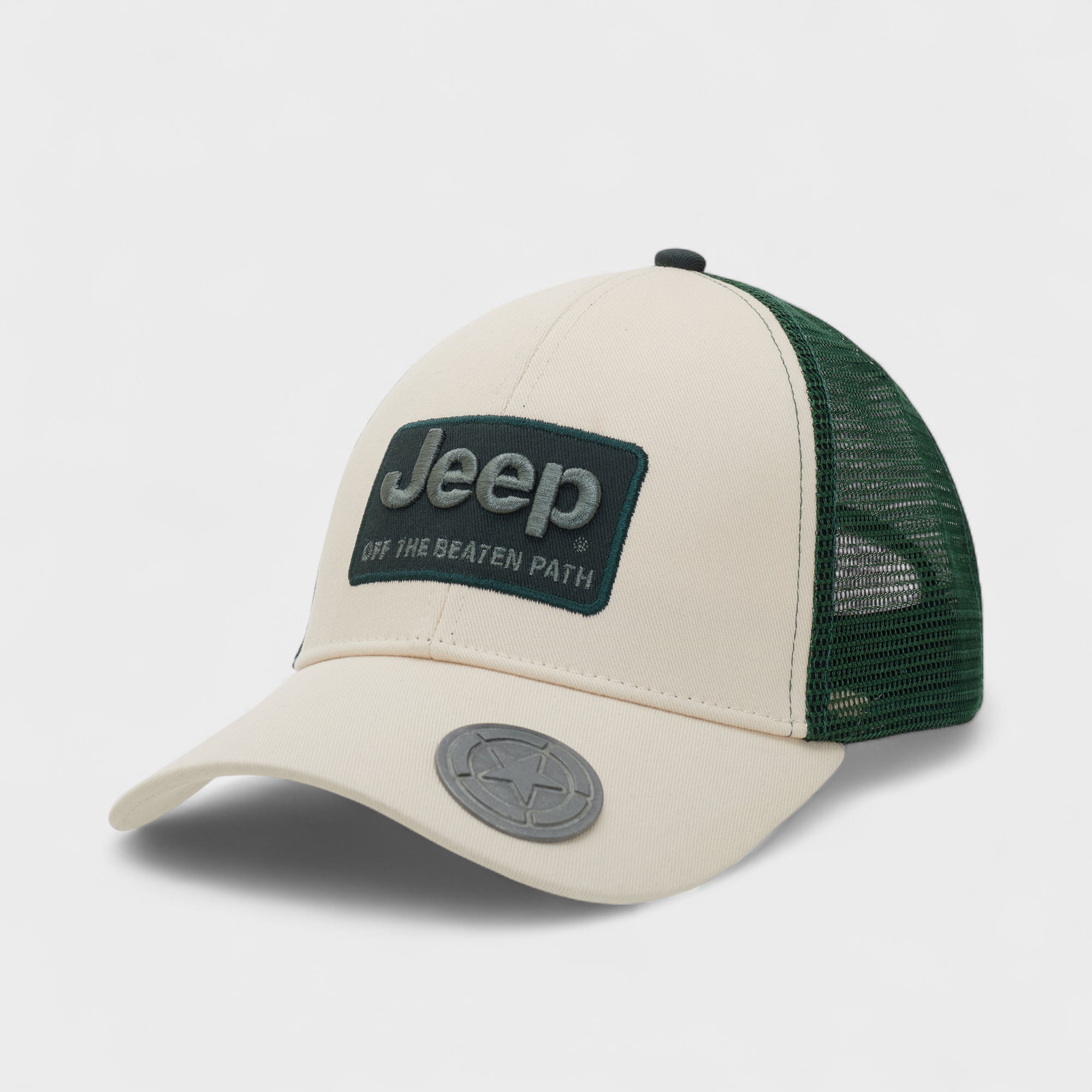 Jeep Men's Trucker Caps Green (7991797481561)