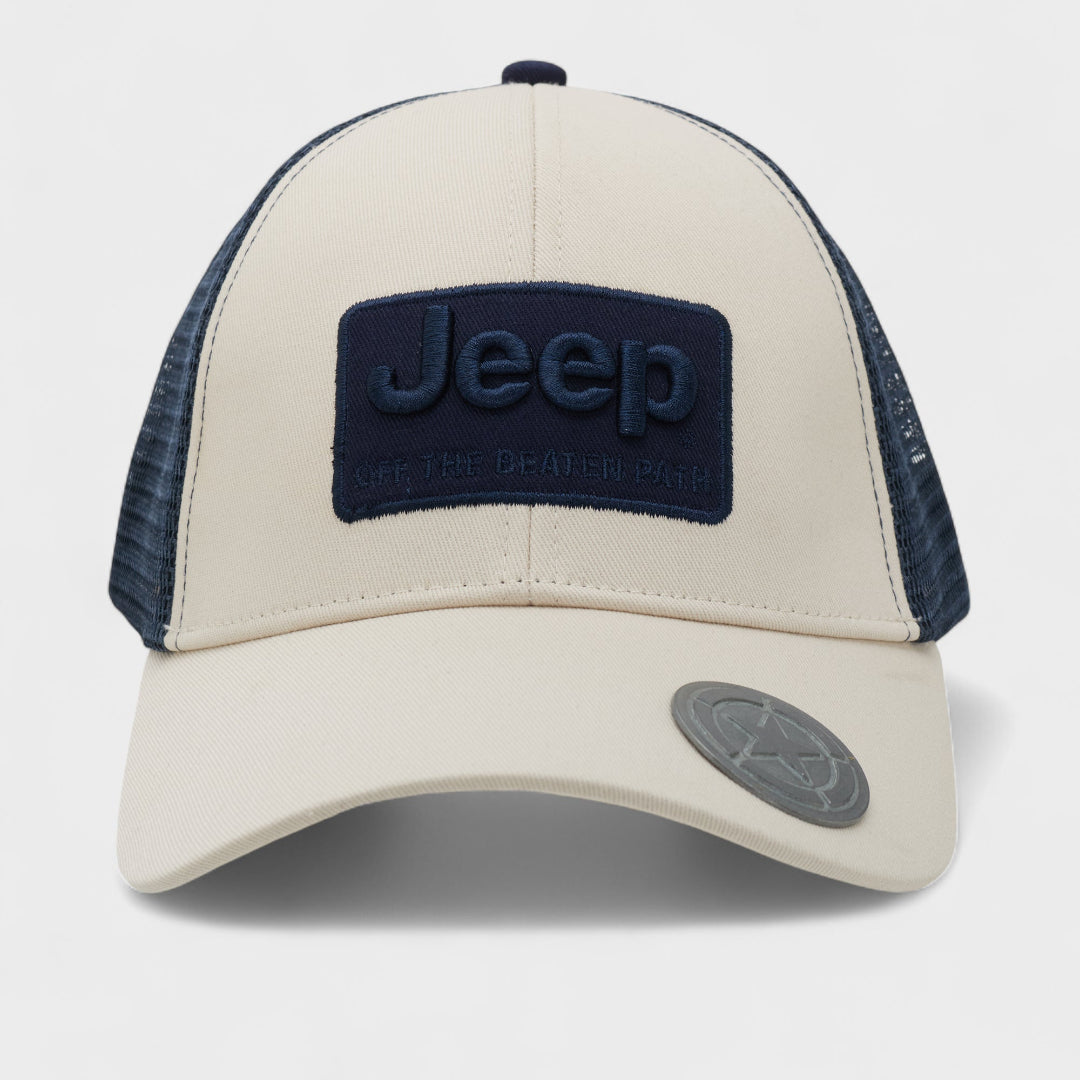 Jeep Men's Trucker Cap Navy (7991792304217)
