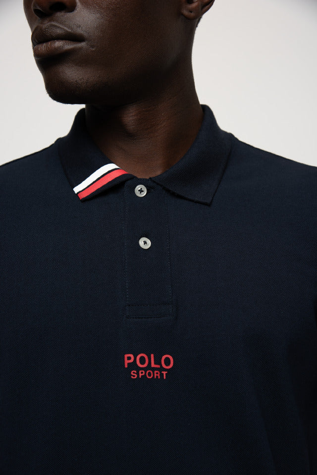 Polo Short Sleeve Active Pony Golfer Navy